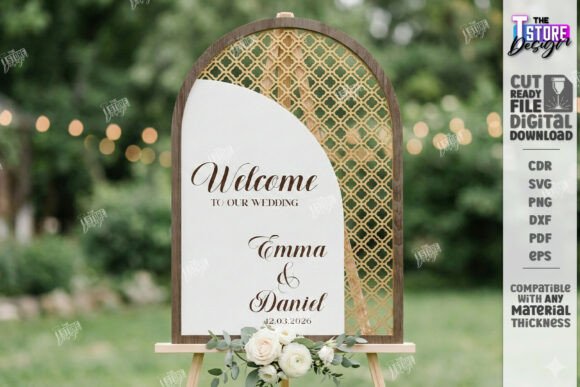 Download Wedding Welcome Sign Laser Cut | Rustic - Welcome sign laser cut Collection