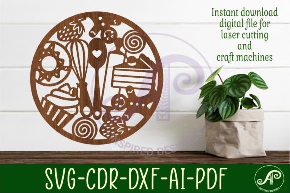 Download Baking Wall Sign, SVG File. Vector File - Vector file Collection