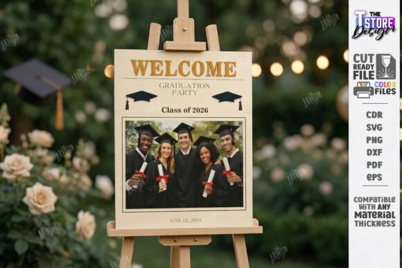 Download Graduation Welcome Sign Laser Cut | CNC - Welcome sign laser cut Collection