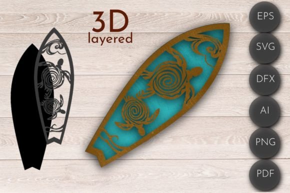 Download 3D Layered SVG, Flip Flop Zone, Laser Cut - Layered svg Collection