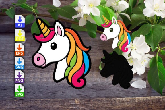 Download Unicorn Wall Art 2 Sizes - Unicorn wall art Collection