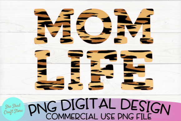 Download Mom Life Sublimation Png, Cheetah PNG - Premium Resources